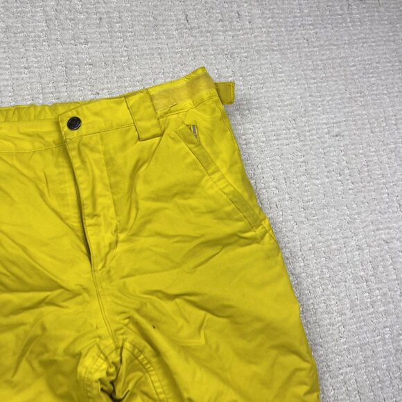 Columbia Bugaboo Ski Pants Youth Sz M (10-12) Yellow Insulated Winter Read* - Picture 5 of 16